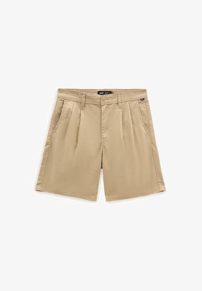 Vans AUTHENTIC CHINO PLEATED LOOSE - Shorts - Medium Brown