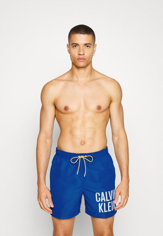 Calvin Klein Swimwear MEDIUM DRAWSTRING - Badeshorts - Dark Blue