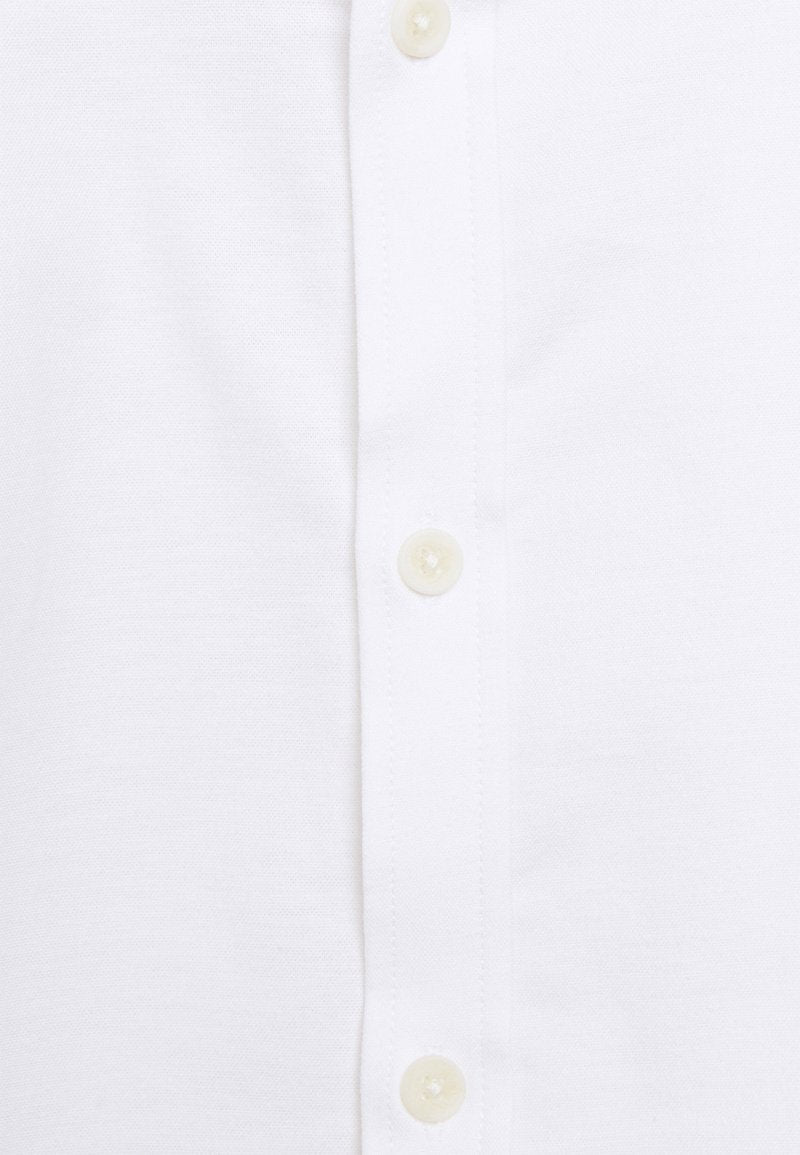 Lindbergh SLIM FIT OXFORD MANDERIN SUPERFLEX - Hemd - White