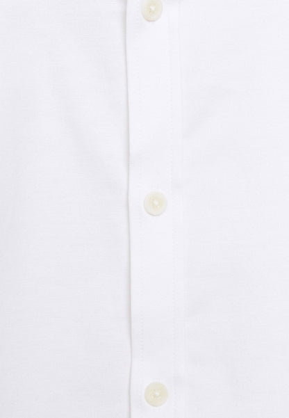 Lindbergh SLIM FIT OXFORD MANDERIN SUPERFLEX - Hemd - White