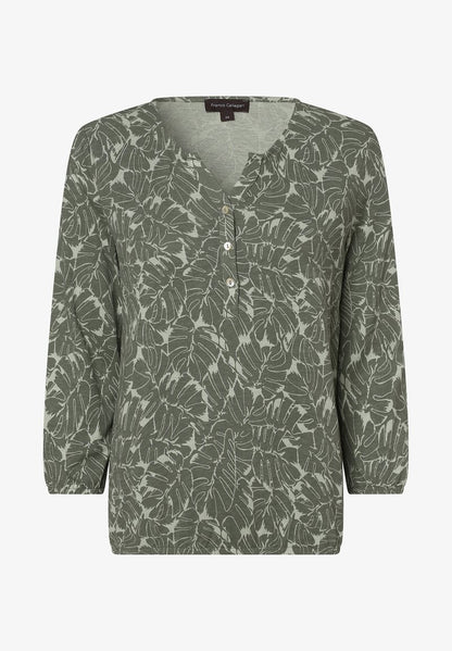 Bluse - Marine Hellblau