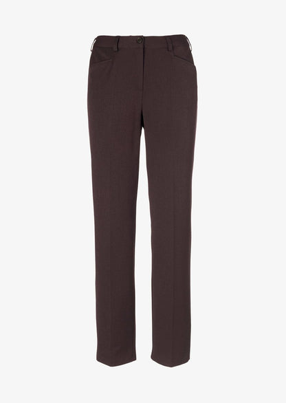 GOLDNER Stoffhose - Braun