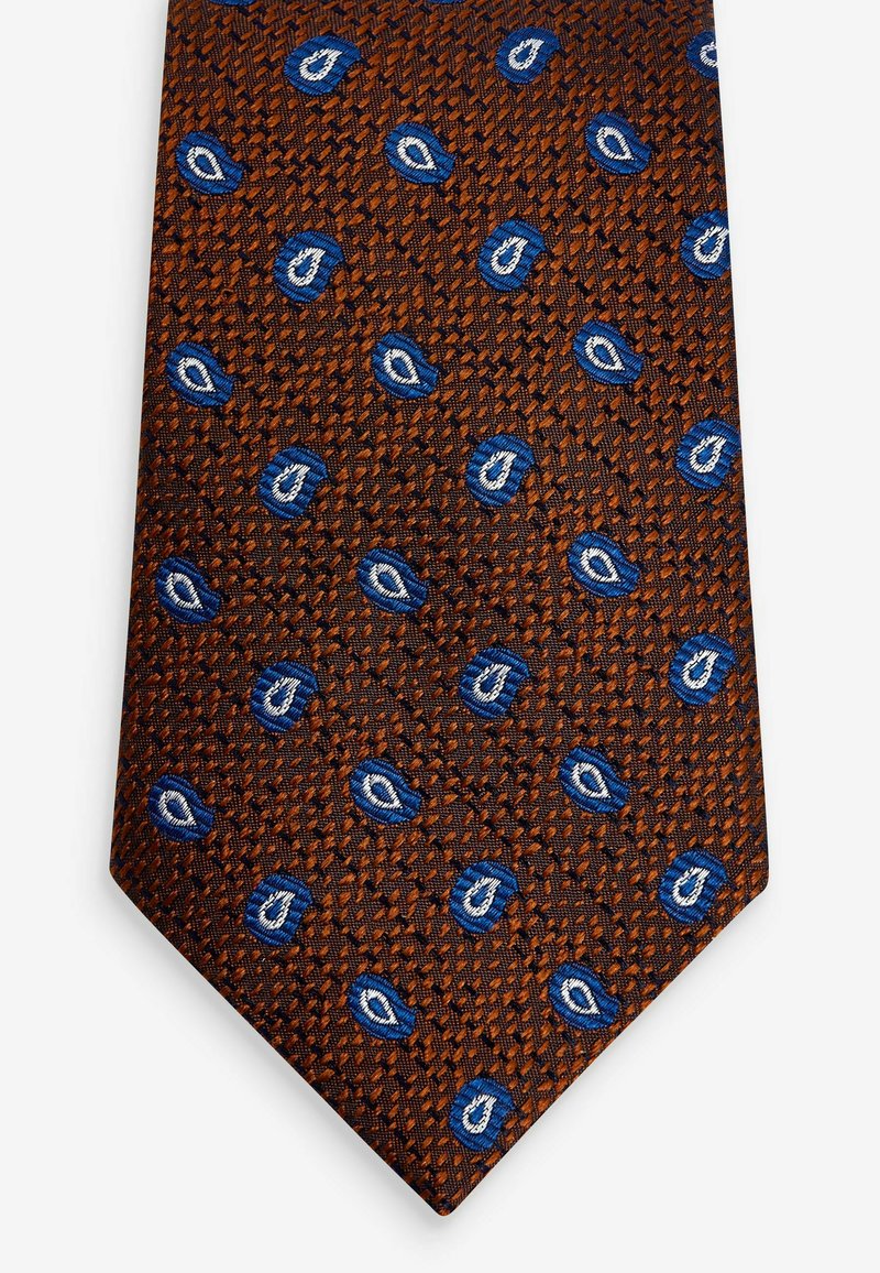 Next PATTERN REGULAR - Krawatte - Rust Brown Paisley