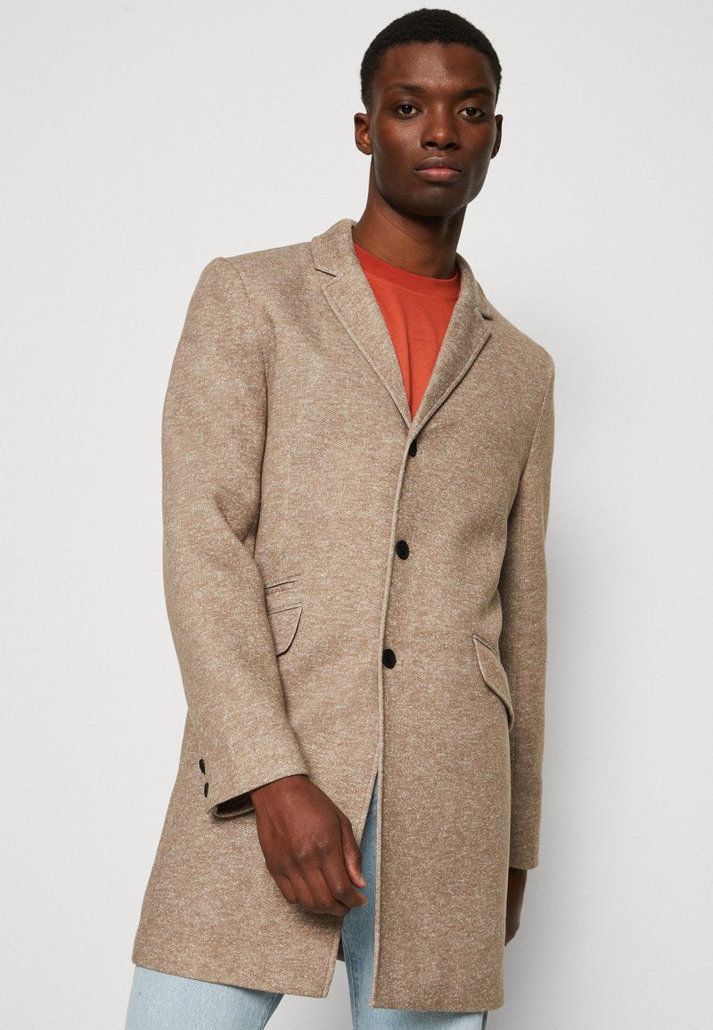 Only & Sons ONSJULIAN KING COAT - Klassischer Mantel - Walnut