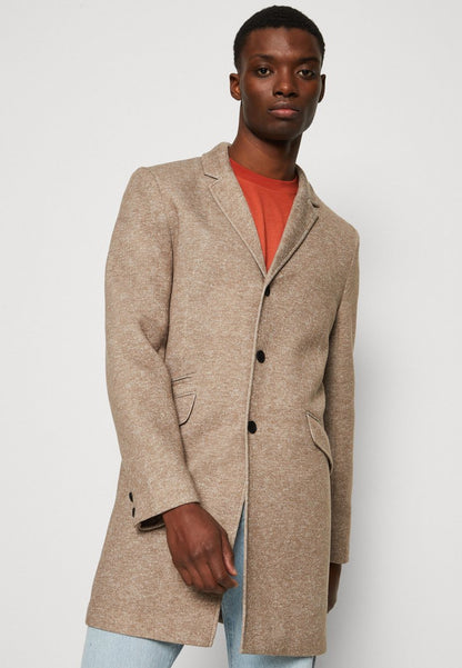 Only & Sons ONSJULIAN KING COAT - Klassischer Mantel - Walnut