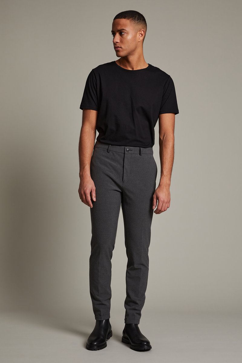 Matinique MALIAM - Chino - Medium Grey Melange
