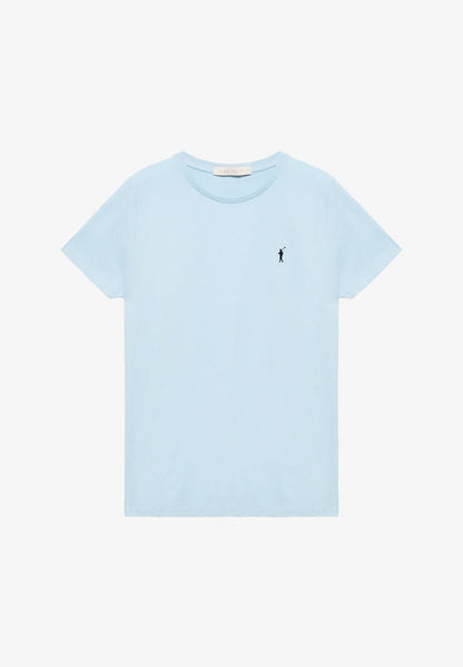 POLO CLUB SHORT SLEEVE RIGBY GO - T-Shirt Basic - Sky Blue