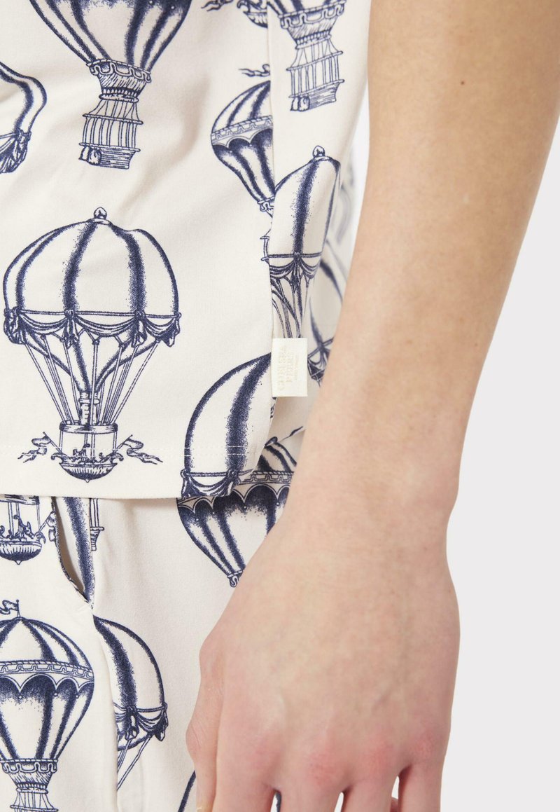  AIR BALLOON PRINT CREWNECK - Nachtwäsche Set - Off White
