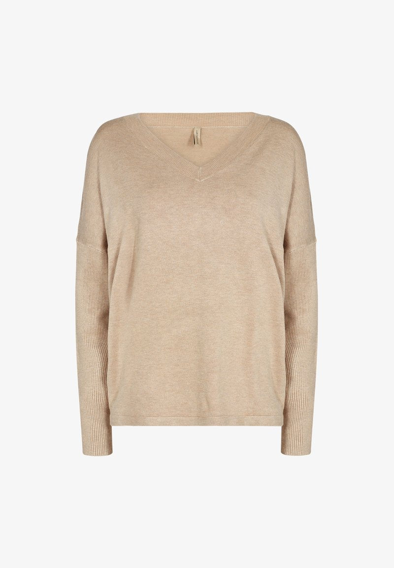 Soyaconcept SC-DOLLIE - Strickpullover - Moss Green Melange