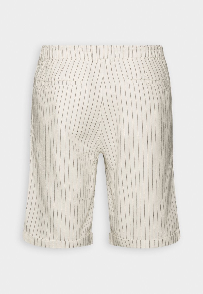 Pier One LINEN BLEND DRAWCORD SHORTS - Shorts - Off-white