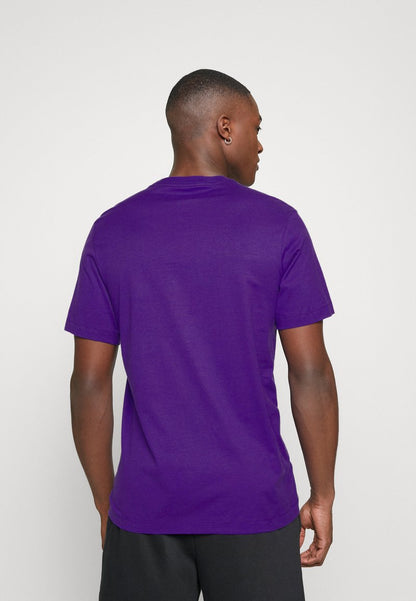 Nike Performance NBA LOS ANGELES LAKERS BLOCK TEE - T-Shirt Print - Field Purple