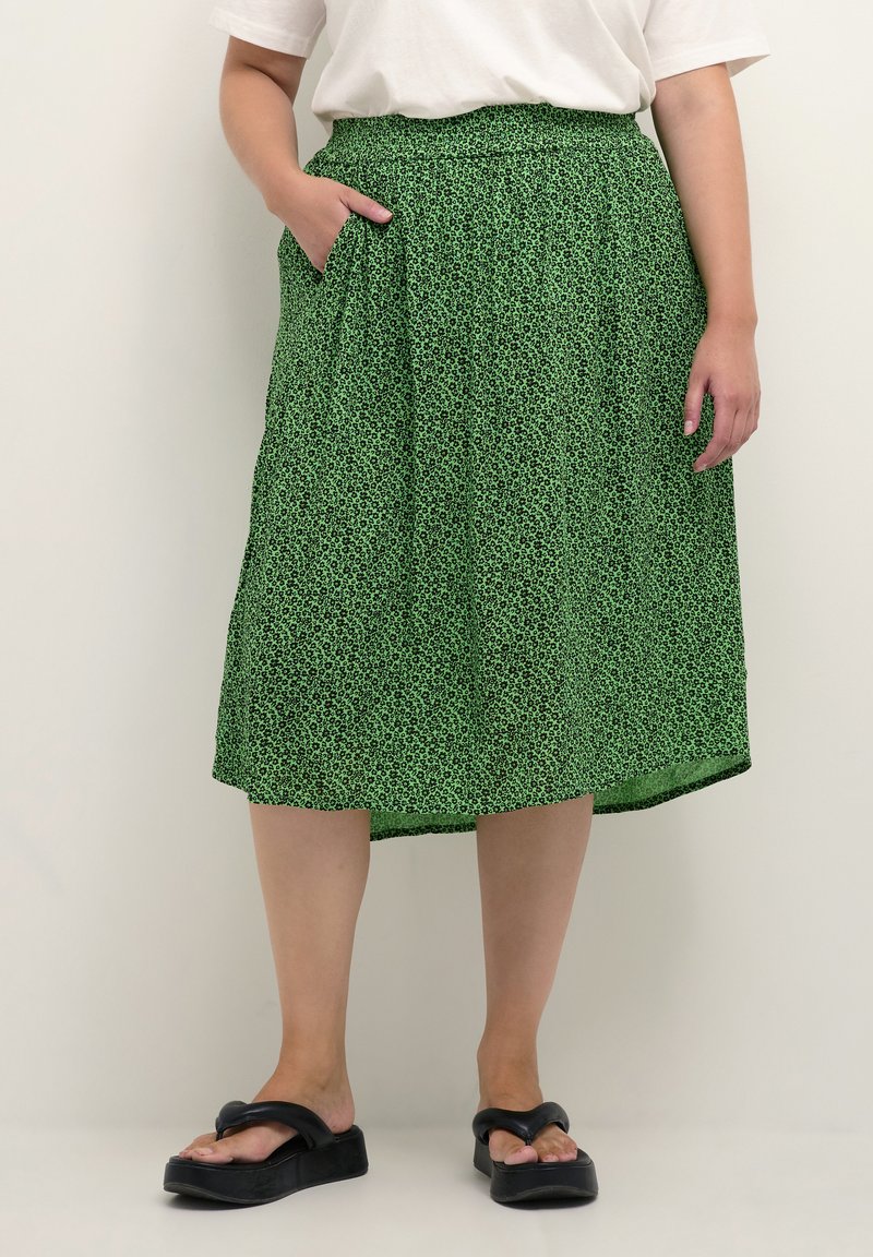  ISMA AMI - A-Linien-Rock - Poison Green Black Flower