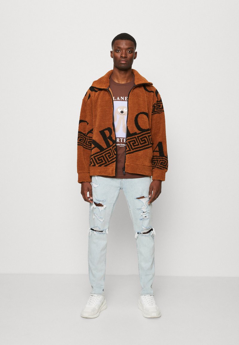 CARLO COLUCCI UNISEX - Fleecejacke - Camel