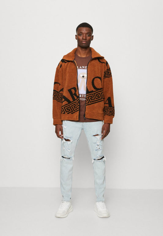 CARLO COLUCCI UNISEX - Fleecejacke - Camel