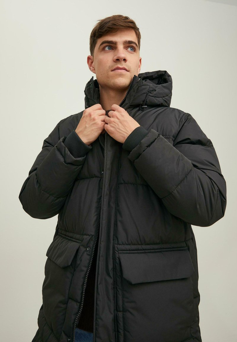 Jack & Jones SENCE PRAKTISCHER - Wintermantel - Black