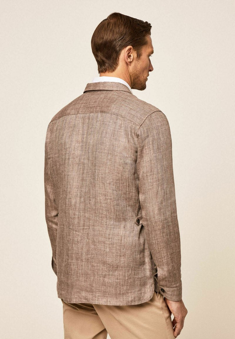 Hackett London Leichte Jacke - Sand