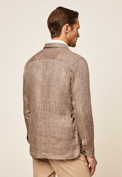 Hackett London Leichte Jacke - Sand