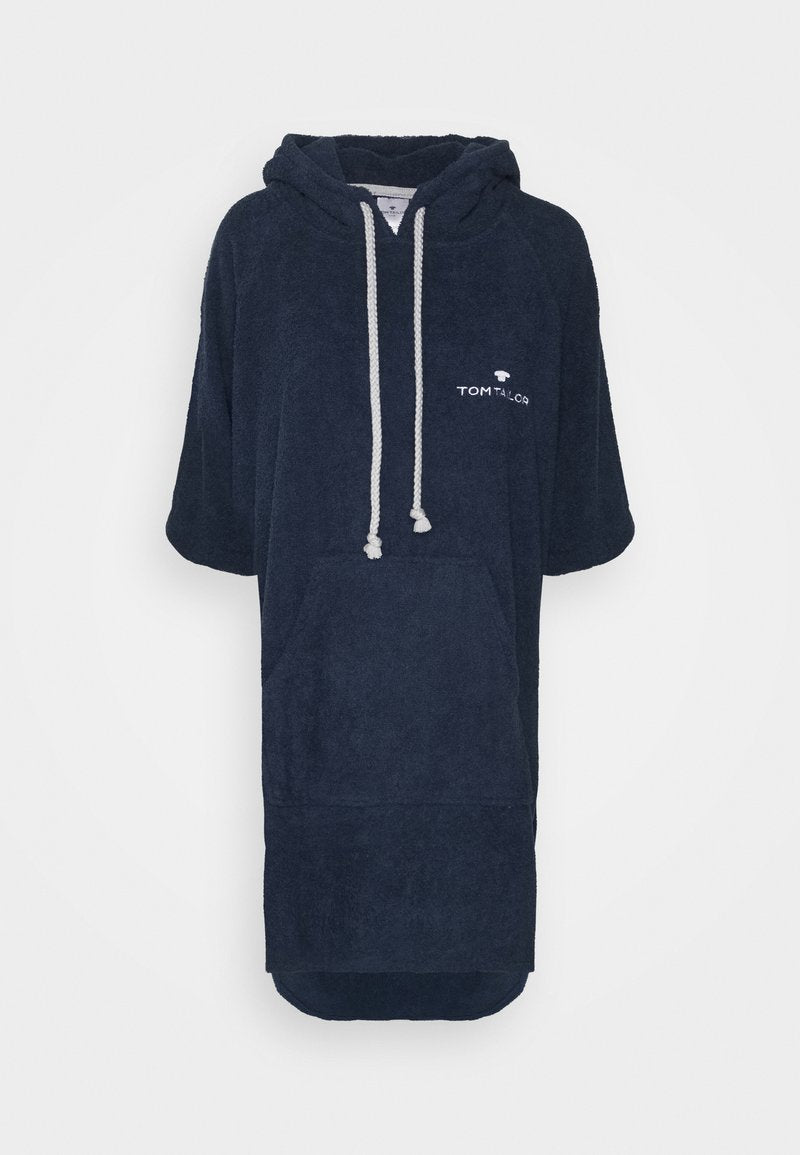 Tom Tailor SURF PONCHO - Strandaccessoire - Navy