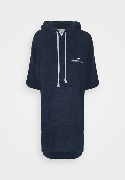 Tom Tailor SURF PONCHO - Strandaccessoire - Navy