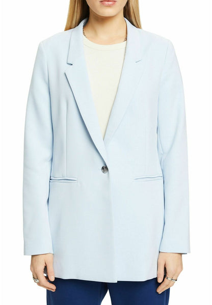 ESPRIT EINREIHIGER - Kurzmantel - Pastel Blue