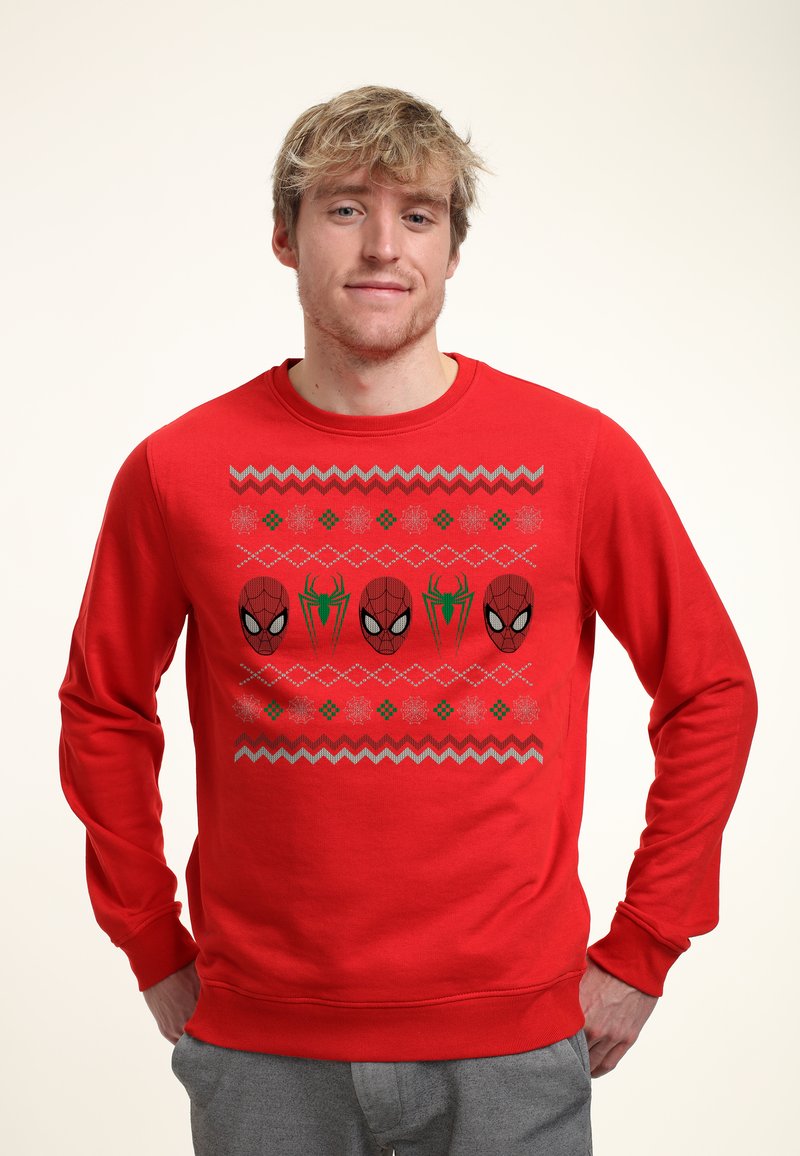 Henry Tiger SPIDER-MAN CLASSIC SPIDER - Sweatshirt - Red
