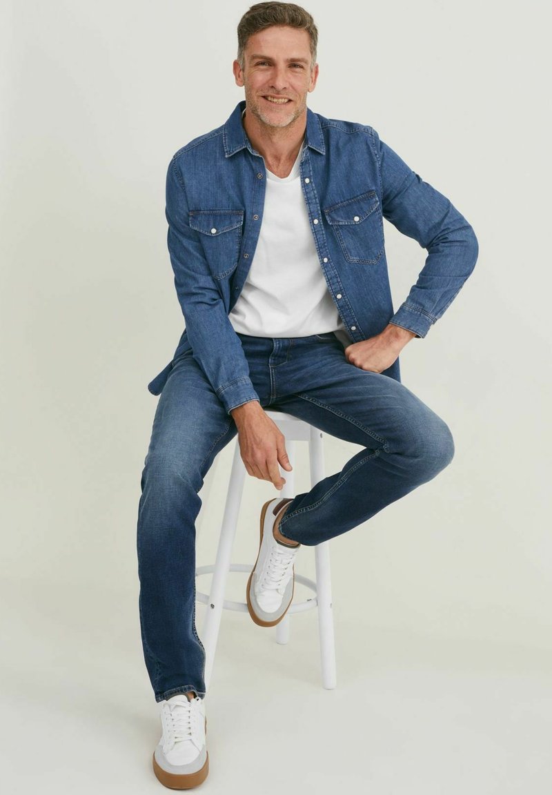  REGULAR FIT - Hemd - Denim Dark Blue