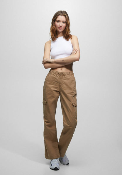 PULL & BEAR Cargohose - Ochre