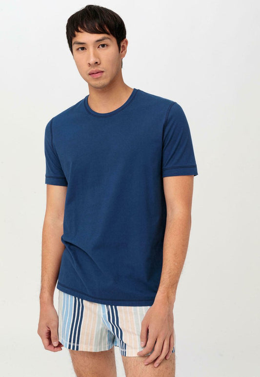  SCHLAF - Nachtwäsche Shirt - Sommerblau