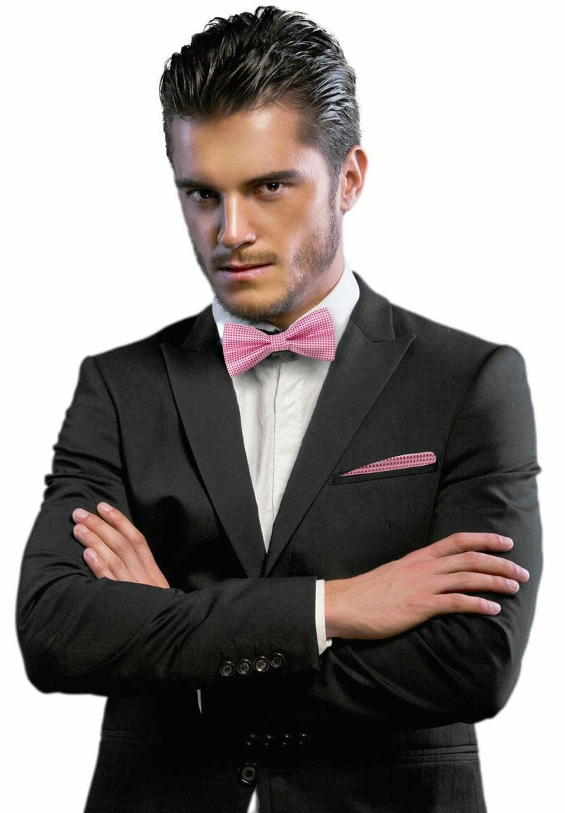  FINE KARO 3-SET - Einstecktuch - Pink