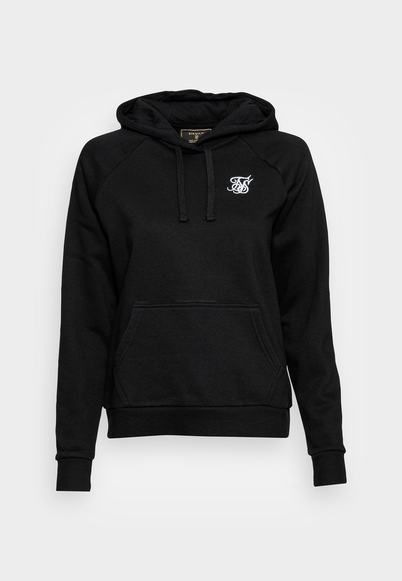  SIKSILK OVERHEAD HOODIE - Kapuzenpullover - Black