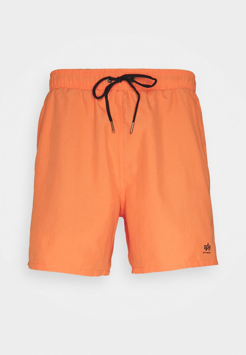Alpha Industries BASIC SWIM - Badeshorts - Alpha Orange