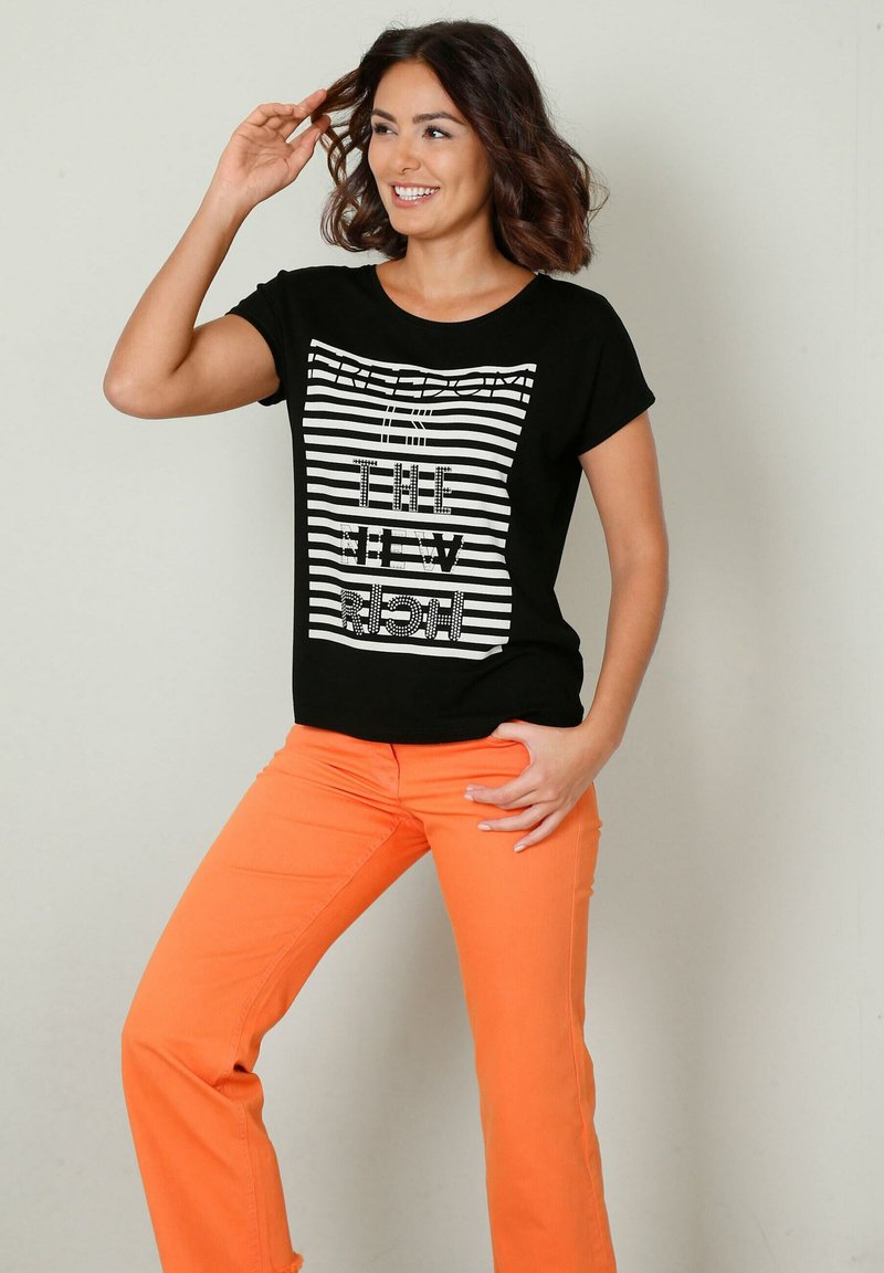  T-Shirt Print - Schwarz