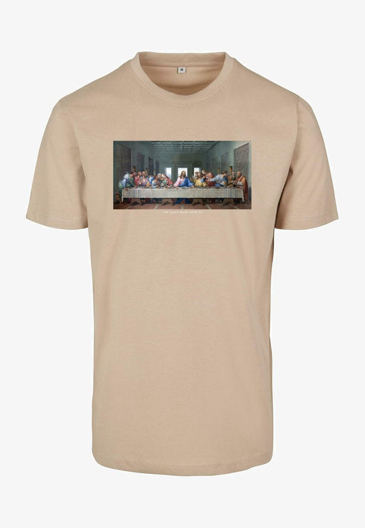 Mister Tee CANT HANG WITH US - T-Shirt Print - Sand