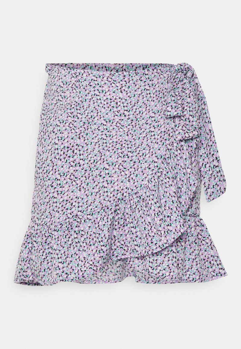 ONLY Petite ONLOLIVIA WRAP SKIRT - Wickelrock - Mars Red
