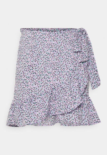ONLY Petite ONLOLIVIA WRAP SKIRT - Wickelrock - Mars Red