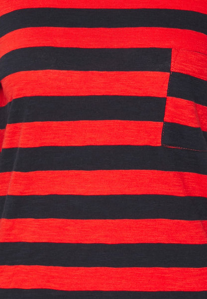 Marks & Spencer POCKET TEE - Langarmshirt - Red Mix