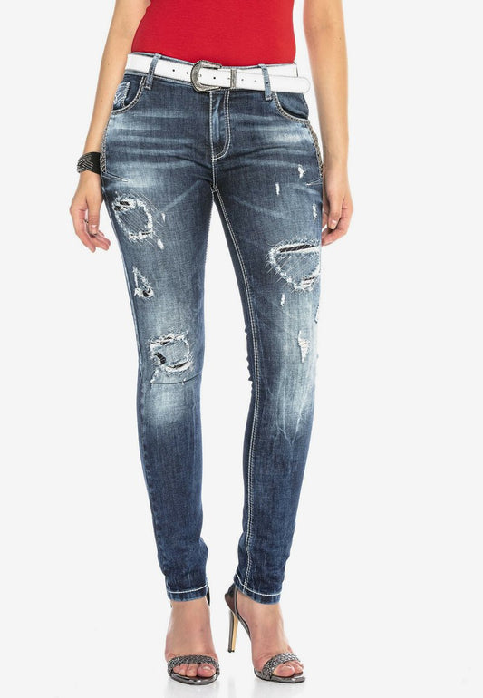 Cipo & Baxx Jeans Skinny Fit - Blue