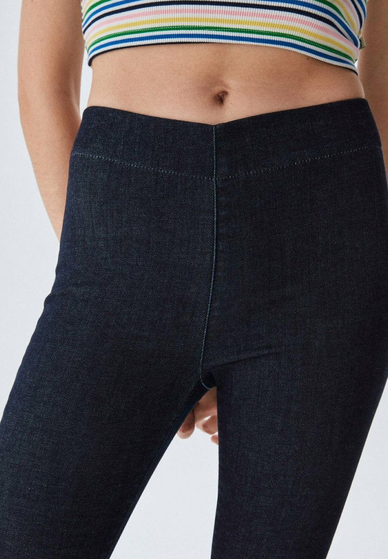 LTB GINNY RINSED WASH - Jeggings - Dark Blue