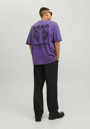 Jack & Jones ORIGINAL CLAN - T-Shirt Basic - Viola