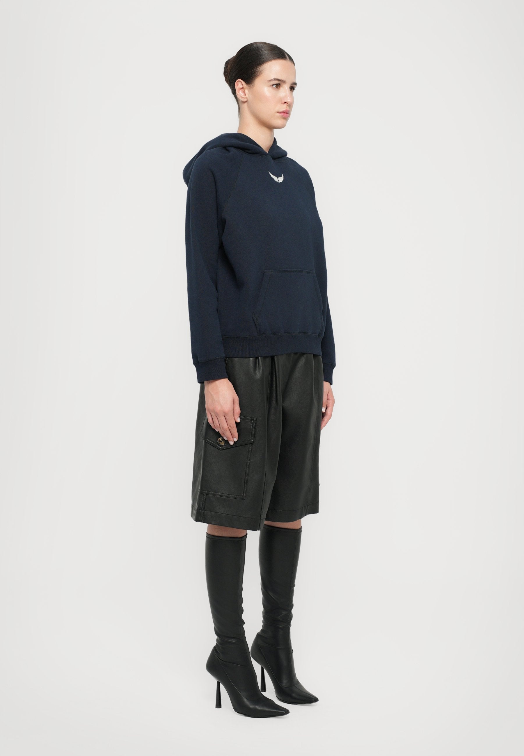 Zadig & Voltaire GEORGY PHOTO RIDE STRASS - Sweatshirt - Encre