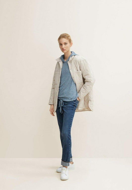 Tom Tailor Strickpullover - Stormy Sea Blue Melange