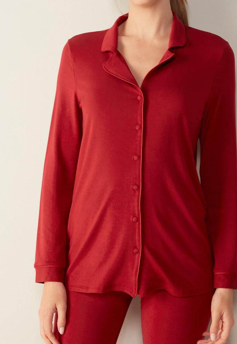 Intimissimi LANGARM - Nachtwäsche Shirt - Rosso
