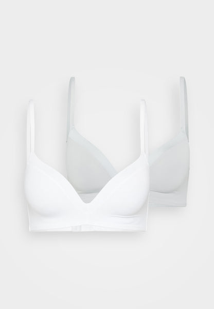Anna Field 2 PACK - T-shirt Bra - Black/nude