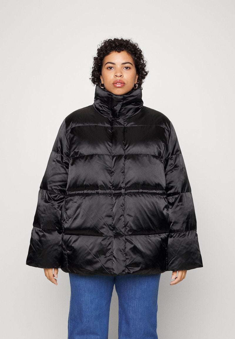  INCLUSIVE SHINE PADDED COAT - Klassischer Mantel - Black