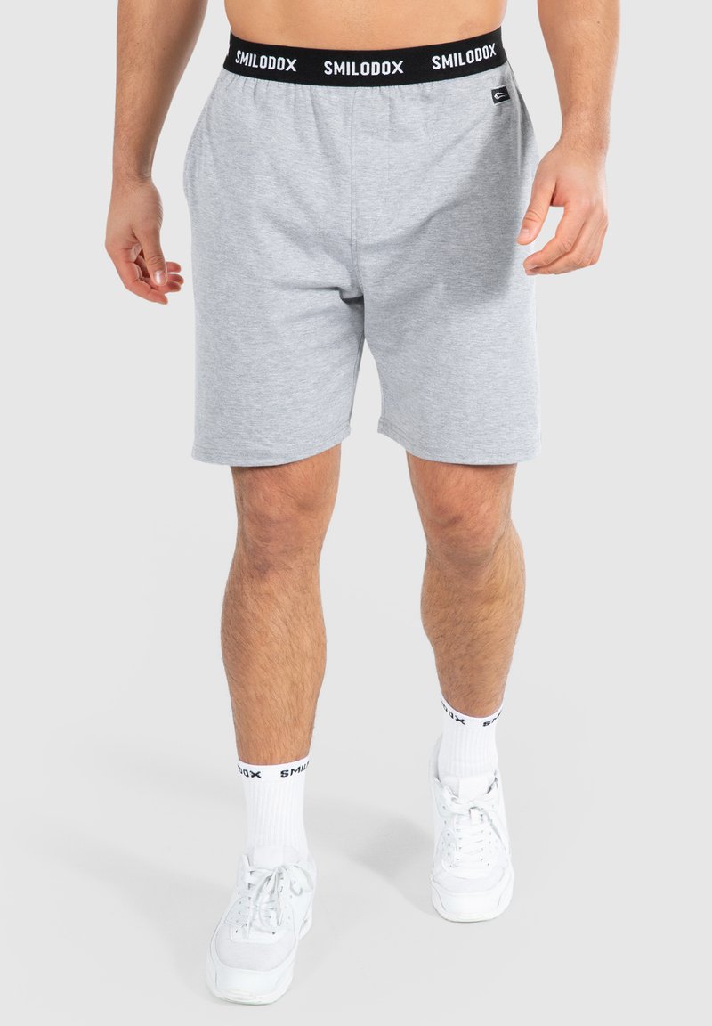  AVIS - Kurze Sporthose - Grau Melange