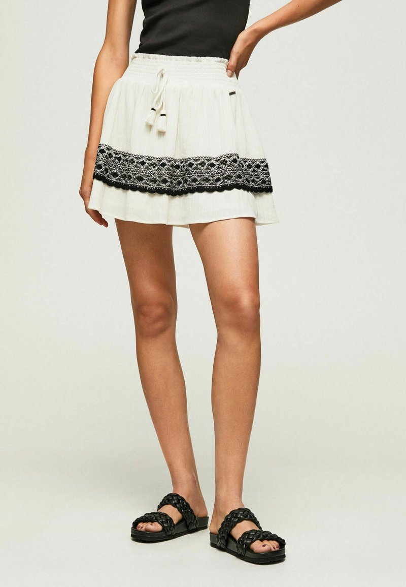 Pepe Jeans A-Linien-Rock - Mousse