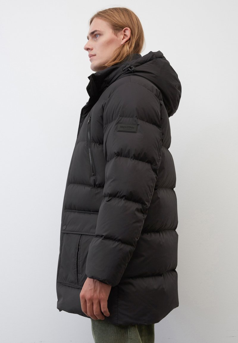 Marc O'Polo MIT WASSERABWEI - Daunenmantel - Black