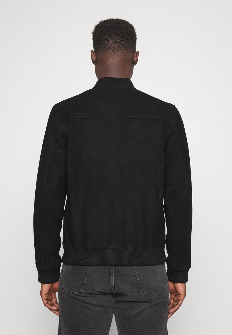 Selected Homme SLHARCHIVE - Lederjacke - Black