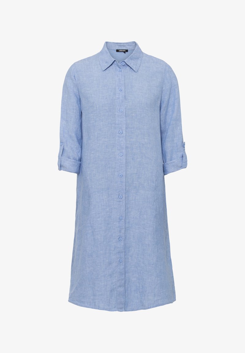 Olsen Blusenkleid - Hellblau