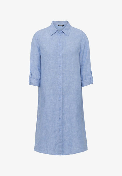 Olsen Blusenkleid - Hellblau